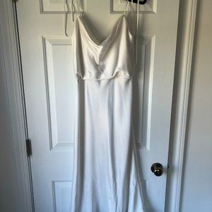Jenny Yoo Kat dress, size 6 in Ivory